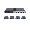 Lenkeng LKV714PRO 1-In-4-Out 1080P HDMI Extender Splitter Kit - Includes 1 * Transmitter + 4 * Receivers - Compatible with CAT6/6A/7 Cables - Up To 40m Distance