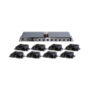 Lenkeng LKV718PRO 1-In-8-Out 1080P HDMI Extender Splitter Kit - Includes 1 * Transmitter + 8 * Receivers - Compatible with CAT6/6A/7 Cables - Up To 40m Distance