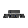 Lenkeng LKV824P-N 1-In-4-Out 4K @ 60Hz HDMI Extender Splitter Kit - Includes 1 * Transmitter + 4 * Receivers - Compatible with CAT6/6A/7 Cables - Up To 70m Distance