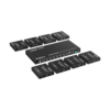 Lenkeng LKV828P-N 1-In-8-Out 4K @ 60Hz HDMI Extender Splitter Kit - Includes 1 * Transmitter + 8 * Receivers - Compatible with CAT6/6A/7 Cables - Up To 70m Distance